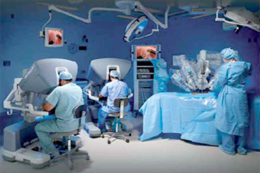 da Vinci Robotic Surgery Console